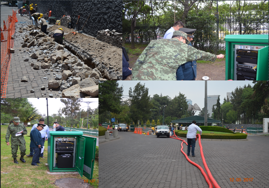 Infraestructura de red y fibra óptica para continuidad operativa